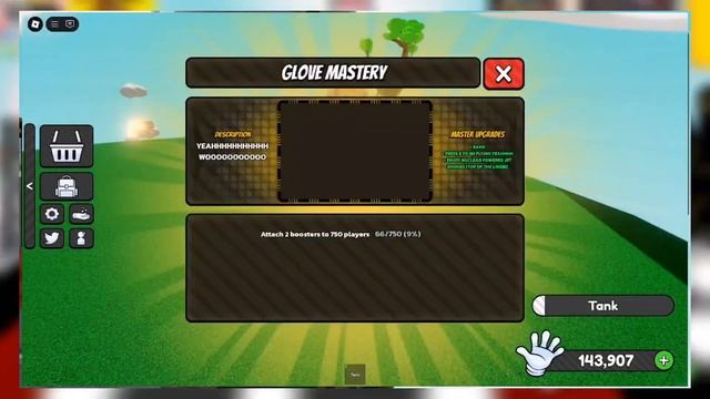 Обзор перчатки tank | Slap Battles смотреть онлайн