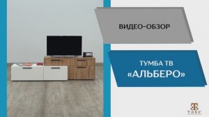 ТЭКС Видео обзор. Гостиная Альберо. Тумбу ТВ.