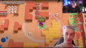 ШАРФ УГАРАЕТ С ИВАНА ЗОЛО В БРАВЛ СТАРС #4