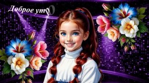 Доброе утро.