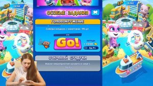 ГОВОРЯЩИЙ ТОМ ПОГОНЯ ГЕРОЕВ Соревнование   АНДЖЕЛА VS ТОМ Talking Tom Hero Dash #2