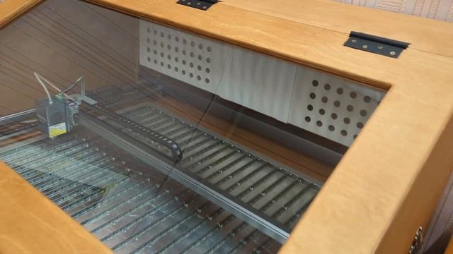 Закрытый корпус для большого лазерного гравера 80х60. DIY смотреть онлайн