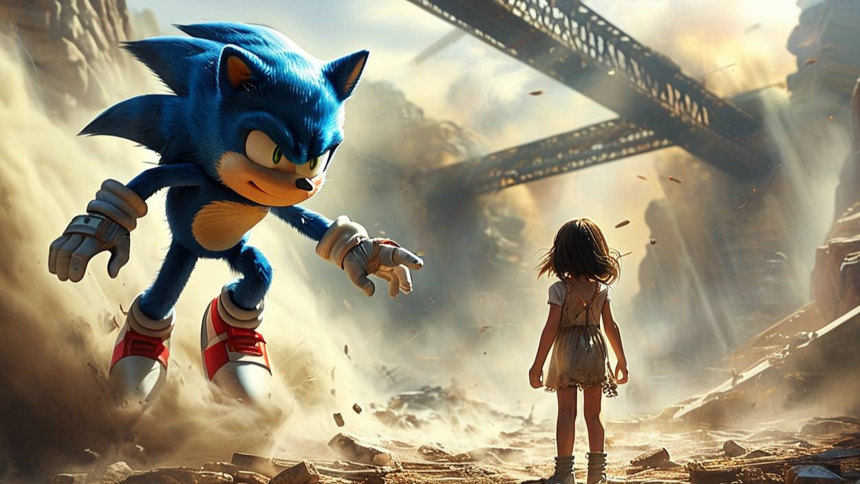Соник спасает мир Sonic смотреть онлайн