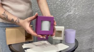 Коробки с окном для свечи от компаний Glass-box.