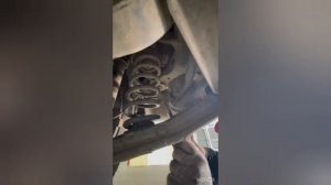 Hyundai Santa Fe замена стоек заднего стабилизатора