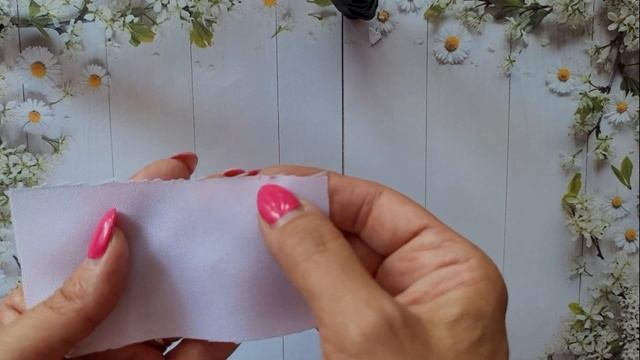 Классический бант из ткани. смотреть онлайн