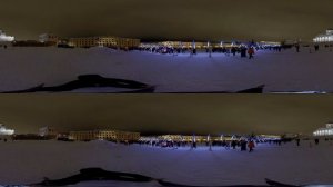 Lux Helsinki 2025 video 360° 3D. Live sound, windy weather #helsinki #360 #3d #insta360pro