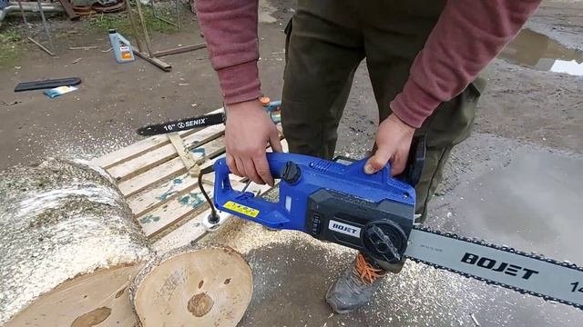Пилы новинка - BOJET ECS-1800 и проверенный SENIX16-L-EU