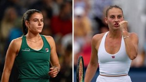 09.08.2024. Эмма Наварро - Марта Костюк. WTA Toronto. Emma Navarro - Marta Kostyuk