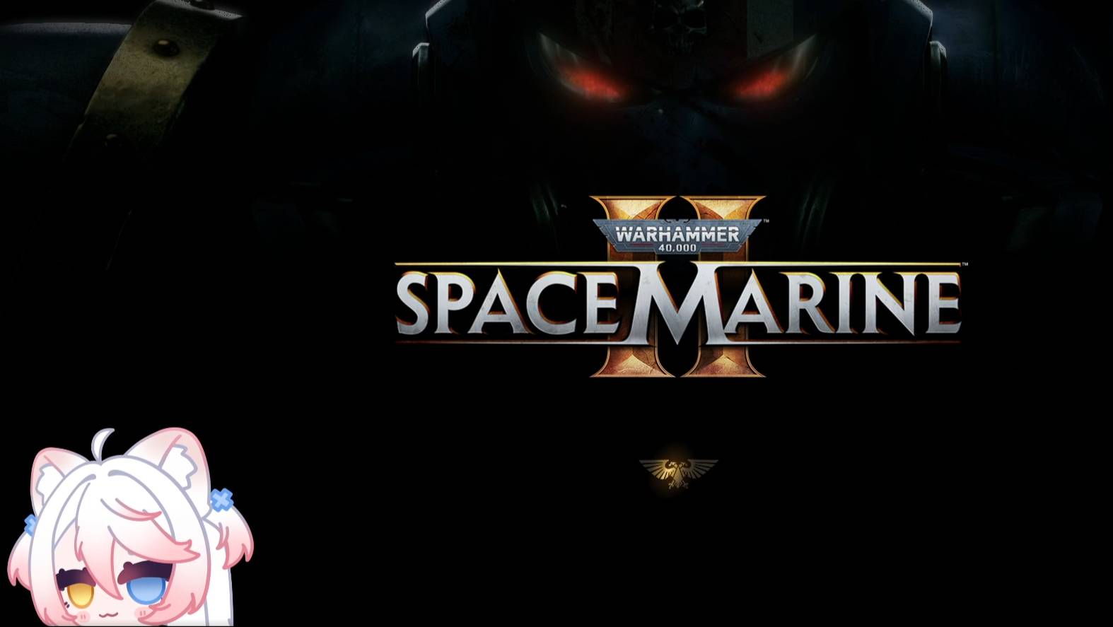 Рена играет в warhammer 40,000: space marine 2