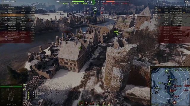 ЛУЧШИЙ БОЙ НА 6 УРОВНЕ 1700 УРОНА И 4 КИЛЛА! КАЧАЮ Т 10 смотреть онлайн