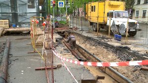 (Рыбинск-40) РЕМОНТ ТЕПЛОВОЙ СЕТИ НА УЛИЦЕ ЧКАЛОВА
