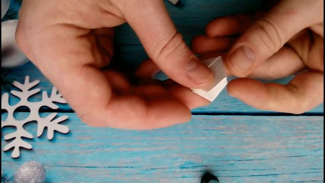 Как красиво сделать снежинку из бумаги ❄️ Простая Сн? смотреть онлайн