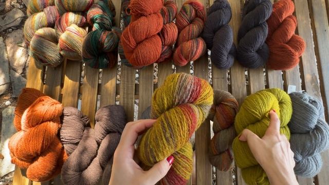 Пряжа Дундага: разбираем оттенки и подбираем цвета ?