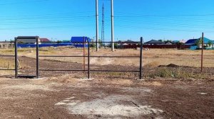 Сварил каркас забора и каркас под калитку . Всё готово к покраске .