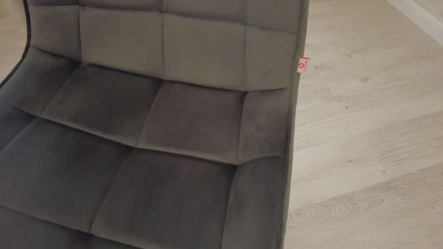 Стул ABRUZZO металл/ткань серый смотреть онлайн