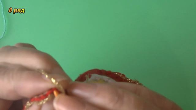 Салфетка подставка крючком.