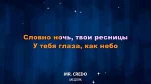 Mr Credo / Мистер Кредо - Медляк (Караоке)