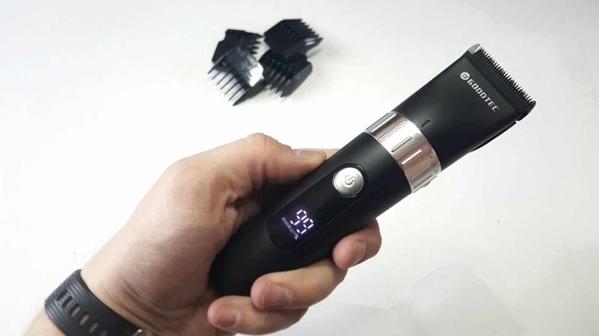 GOODTEC HT-1003 машинка для стрижки, разбор, RPM. смотреть онлайн