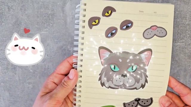 Милота зашкаливает! Наклейки с котятами 🐱💖Обзор кот