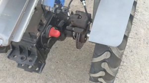 Qo'lbola Minitraktor, Минитрактор из мотоблока Зубр