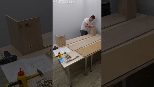 Сборка навесного пенала Домани смотреть онлайн