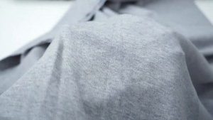 Трикотаж двухсторонний серо-бежевый меланж MM AL14197