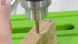 Тест китайской маленькой фрезы 4мм по дереву