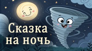 ДЕТСКАЯ СКАЗКА НА НОЧЬ. Ветерок не хочет спать. Сказки для детей.