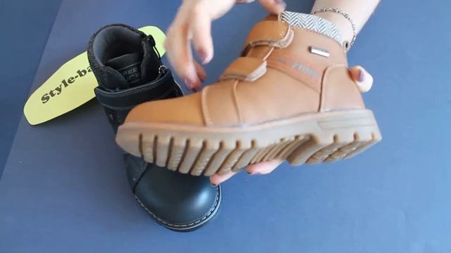 Детские теплые демисезонные ботинки тм Bi&Ki осень-весн? смотреть онлайн