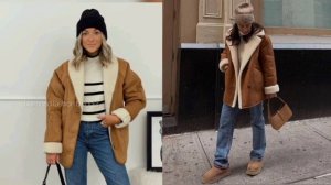 МОДНЫЕ ДУБЛЕНКИ ЗИМА 2025