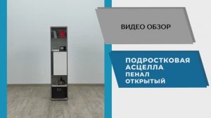 ТЭКС Видео обзор. Подростковая Асцелла. Пенал открытый.