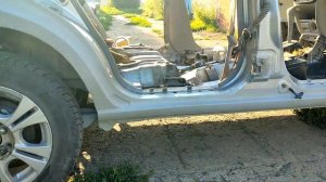 Замена порогов и арок Mazda Demio Часть 2! #кузовнойремонтав