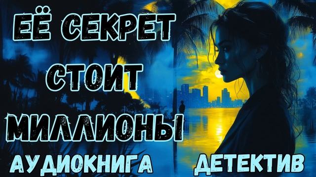 АУДИОКНИГА ДЕТЕКТИВ: ЕЁ СЕКРЕТ СТОИТ МИЛЛИОНЫ СЛУШАТЬ