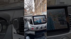 MITSUBISHI L200 2011 г Установка мультимедийной системы и камеры заднего вида