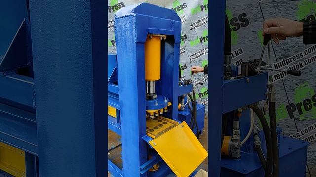 Пресс гидравлический для производства технопланктон? смотреть онлайн