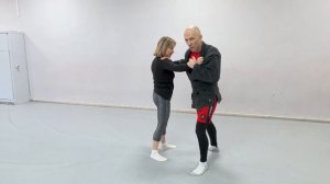 Самооборона для женщин   Задняя подножка Илья Бушмеле?