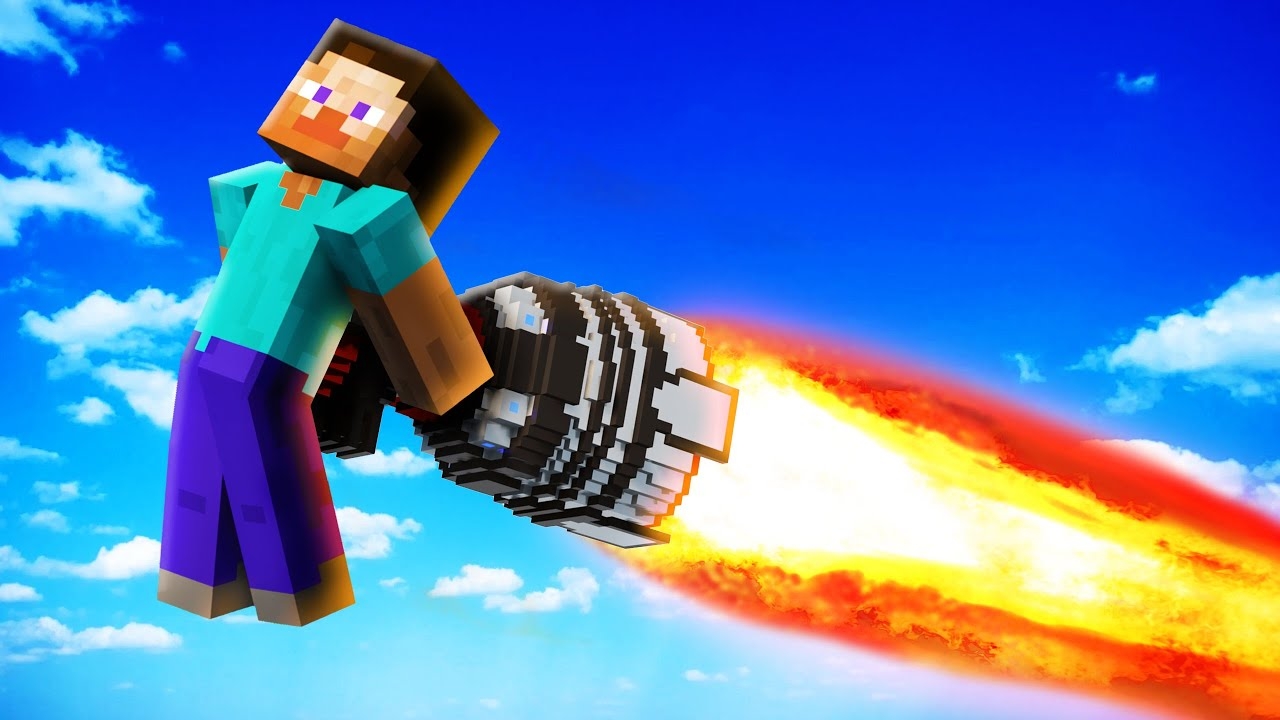 Игра с ракетными ускорителями в Майнкрафт | Teardown смотреть онлайн