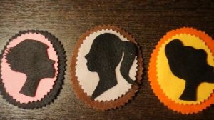 Броши из фетра своими руками № 1.