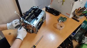 Canon i-SENSYS LBP3010B - 0000B289UDgx / Разборка и Подготовка к ТО