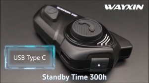 Motorcycle Bluetooth Headset WAYXIN T2 Aliexpress 2025 WAYXIN гарнитура для шлема