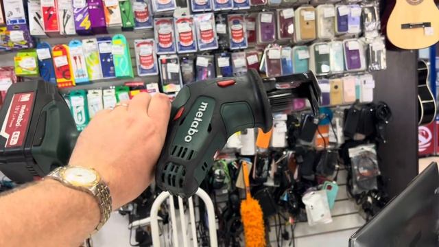 САБЕЛЬНАЯ ПИЛА METABO SSE 18 LTX COMPACT + АККУМУЛЯТОР 4,0 АЧ + ЗАРЯ? смотреть онлайн