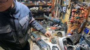 ремонт bosch gws 24-230 lvi