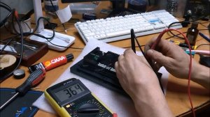 Bos mini A2 замкнули провод звукового канала - ремонт.