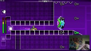 Играю и строю уровень в Геометри ДЭШ - Geometry Dash 2.2