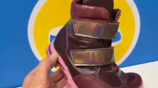 Ботинки для девочки Shagovita 25219 Ш бордовые смотреть онлайн