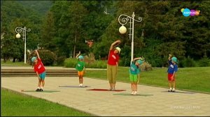 "Прыг-Скок Команда". Ведущая: Наталья РУСИНОВА. Зарядка