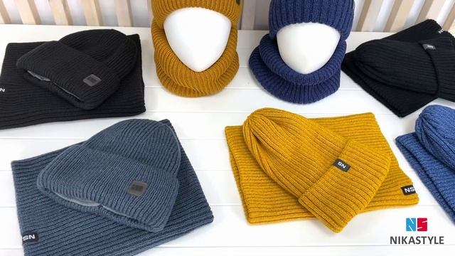 Видео-обзор комплекты из шапок и снудов 12з9522 и 12з9922/Коллекция ЗИМА 22/23 смотреть онлайн