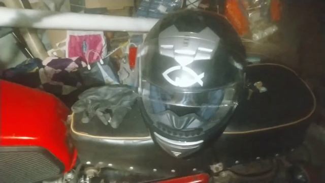 Приобрел еще один шлем с визором