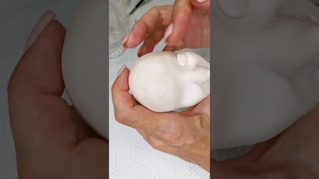 Лепка головы повара